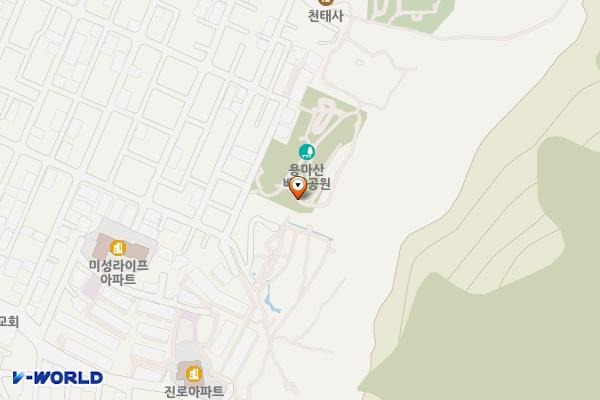 배밭공원 화장실 위치 지도 — 서울특별시 중랑구 망우동 69-203