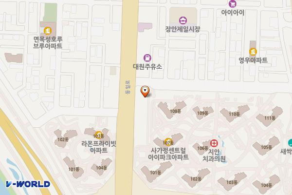 면목5동 공영주차장 위치 지도 — 서울특별시 중랑구 동일로 594, 주차장 내 지하 1층