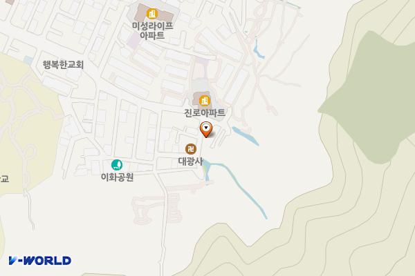 용마산(6초소 앞) 위치 지도 — 서울특별시 중랑구 면목3,8동 27