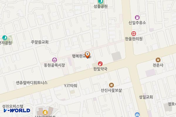 동원골목시장 개방화장실 위치 지도 — 서울특별시 중랑구 상봉로11길 27-3 (면목동)