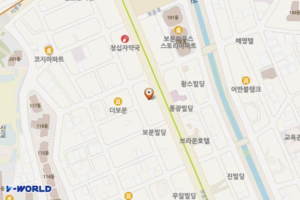 동일주유소 개방화장실 위치 지도 — 서울특별시 성북구 보문로 85, 동일주유소 (보문동5가)
