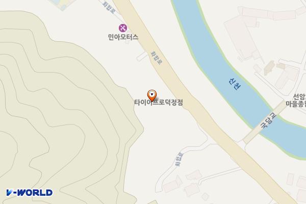 현대화물로지스 주차장 위치 지도 — 경기도 양주시 은현면 선암리 226-15
