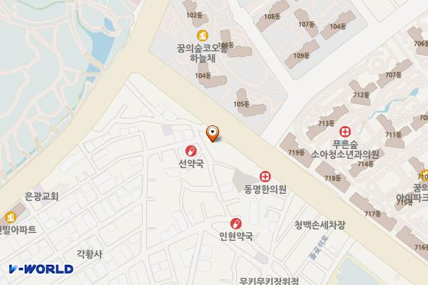 장위기사식당 개방화장실 위치 지도 — 서울특별시 성북구 돌곶이로 215(장위동)