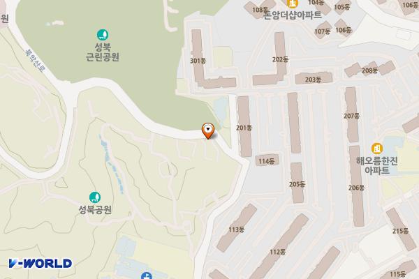성북구민회관 위치 지도 — 서울특별시 성북구 성북로4길 177, 성북구민회관 (돈암동)