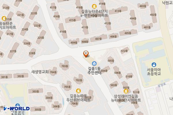 길음지구대 위치 지도 — 서울특별시 성북구 삼양로13길 51, 길음지구대 (길음동)