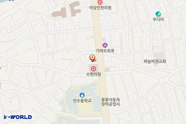 장애인회관 위치 지도 — 서울특별시 강북구 인수봉로 291