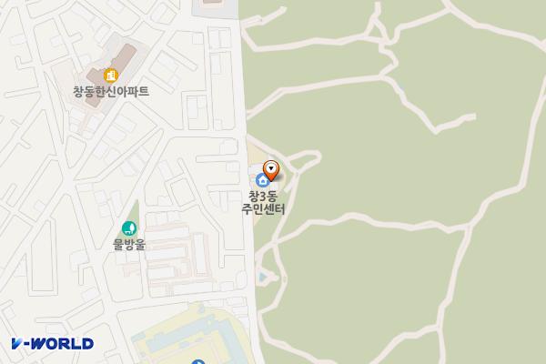 창동청소년문화의집 위치 지도 — 서울특별시 도봉구 덕릉로62길 89