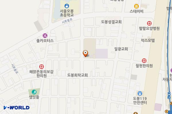 신도봉시장 위치 지도 — 서울특별시 도봉구 도당로27길 60