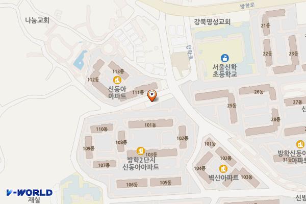 김수영문학관 위치 지도 — 서울특별시 도봉구 해등로32길 80