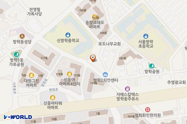 도봉여성센터 위치 지도 — 서울특별시 도봉구 방학동 306-10