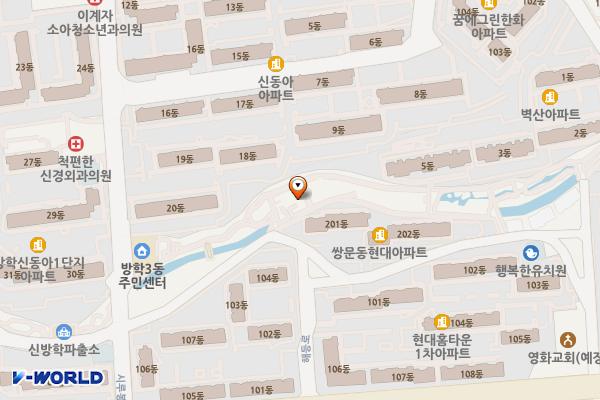 발바닥공원 위치 지도 — 서울특별시 도봉구 시루봉로6길 33