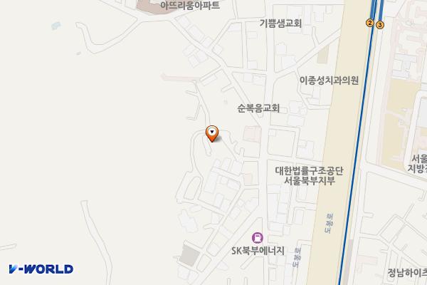 국제배드민턴장 위치 지도 — 서울특별시 도봉구 도봉로163길 29