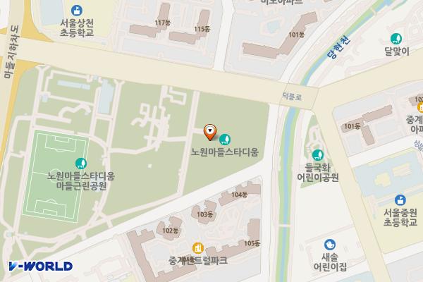 노원에코센터 화장실 위치 지도 — 서울특별시 노원구 덕릉로 460