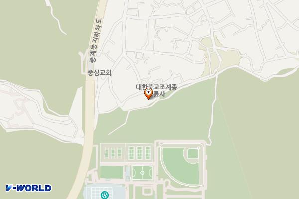 한전울타리 옆(위) 위치 지도 — 서울특별시 노원구 중계본동 26-20