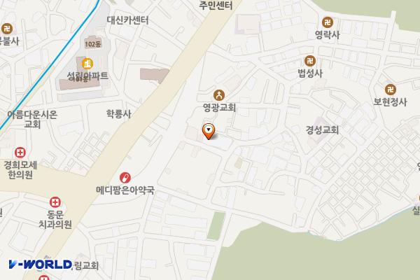 신천지빌딩 위치 지도 — 서울특별시 노원구 덕릉로126길30