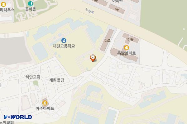 국화어린이공원 위치 지도 — 서울특별시 노원구 하계1동252-11