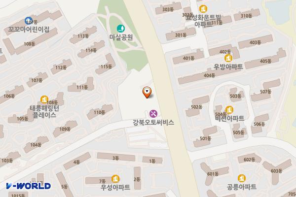 태릉솔밭주유소 위치 지도 — 서울특별시 노원구 노원로 49 (공릉동)
