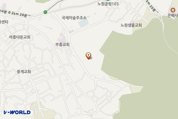 복지회관 옆 위치 지도 — 서울특별시 노원구 중계본동 19-47