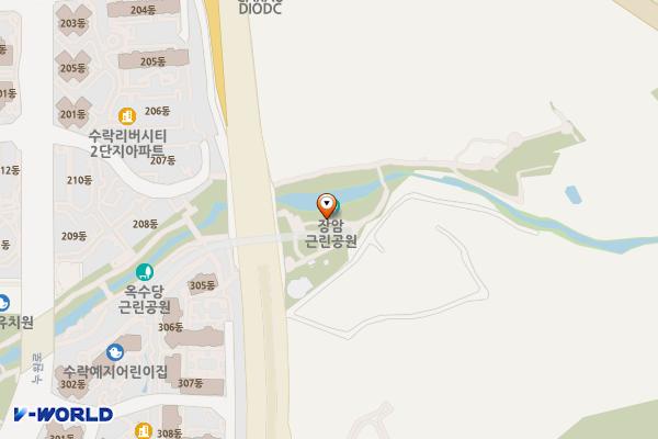 상계장암지구 위치 지도 — 서울특별시 노원구 상계1동1311-2