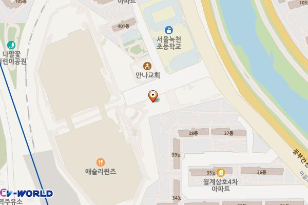 한내행복발전소 위치 지도 — 서울특별시 노원구 마들로3길 13