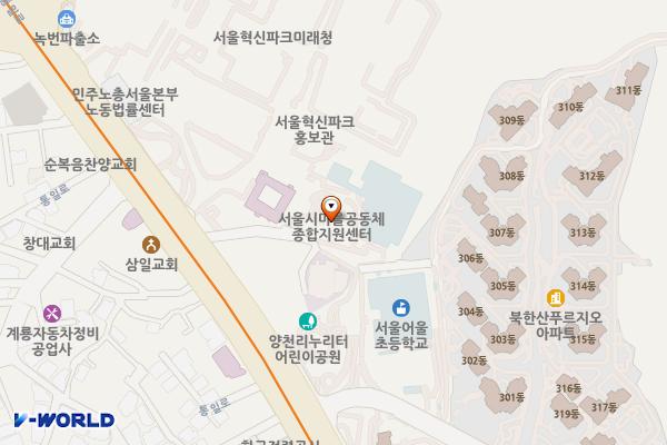 서울기록원 화장실 위치 지도 — 서울특별시 은평구 통일로 62길 7