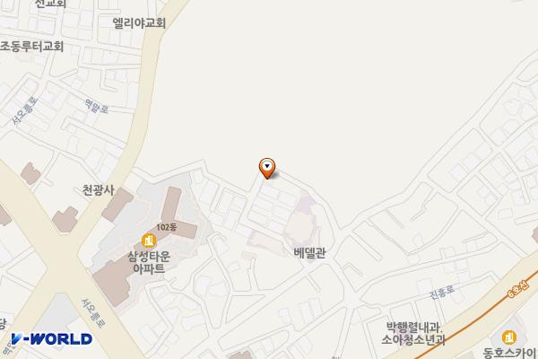 순복음교회 개방화장실 위치 지도 — 서울특별시 은평구 역말로8길 25