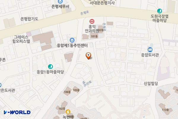 등기소 임시주차장 공중화장실 위치 지도 — 서울특별시 은평구 백련산로 178