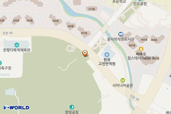 갈현근린공원 공중화장실 위치 지도 — 서울특별시 은평구 진관1로 82