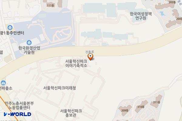 녹번파출소 화장실 위치 지도 — 서울특별시 은평구 진흥로 200