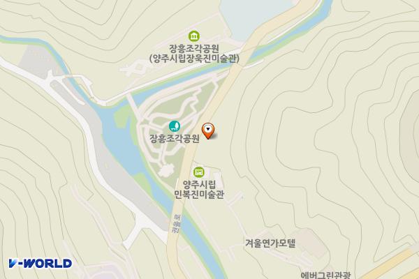 장흥관광지 제3주차장(효편의점) 위치 지도 — 경기도 양주시 장흥면 석현리 394-15