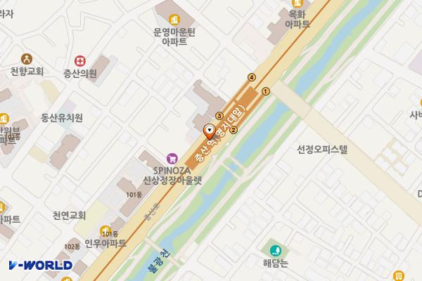 증산역 화장실 위치 지도 — 서울특별시 은평구 증산동 199-8 증산역