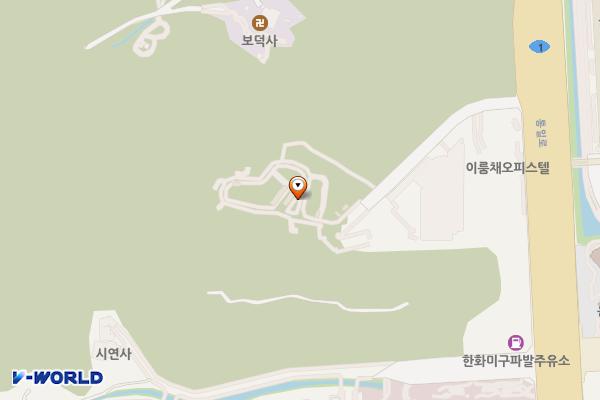 앵봉산가족캠핑장 화장실 위치 지도 — 서울특별시 은평구 통일로 1055, 앵봉산 가족캠핑장 공중화장실 (진관동)