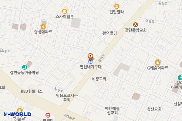 연신내지구대 화장실 위치 지도 — 서울특별시 은평구 갈현로 195