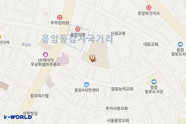 대림시장 개방화장실 위치 지도 — 서울특별시 은평구 응암로4길 20