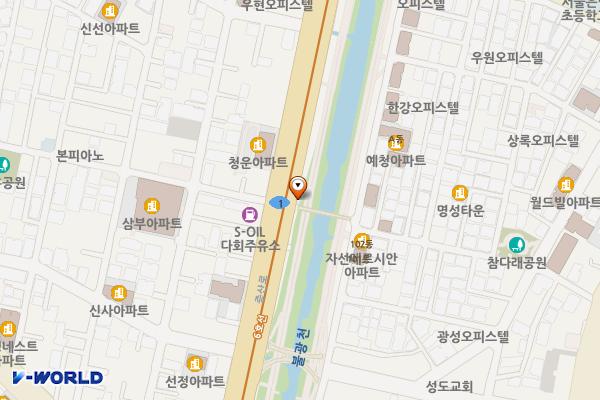 불광천(응암) 공중화장실 위치 지도 — 서울특별시 은평구 증산로 444, 불광천(응암) 공중 화장실 (응암동)