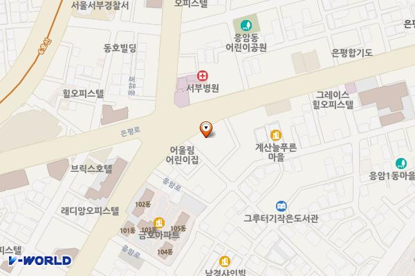 은경빌딩 개방화장실 위치 지도 — 서울특별시 은평구 은평로 136