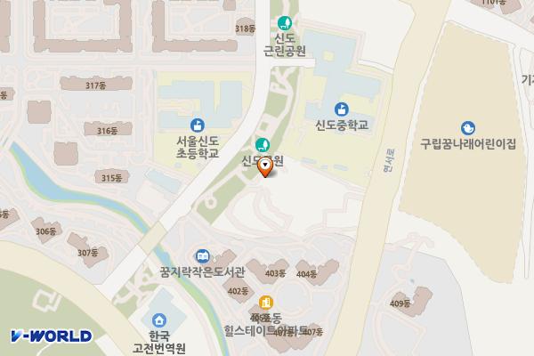 시립은평노인종합복지관 화장실 위치 지도 — 서울특별시 은평구 연서로415