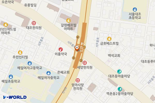 구산역 화장실 위치 지도 — 서울특별시 은평구 구산동 1 구산역