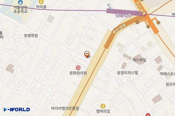 맥도날드 연신내점 개방화장실 위치 지도 — 서울특별시 은평구 연서로 213