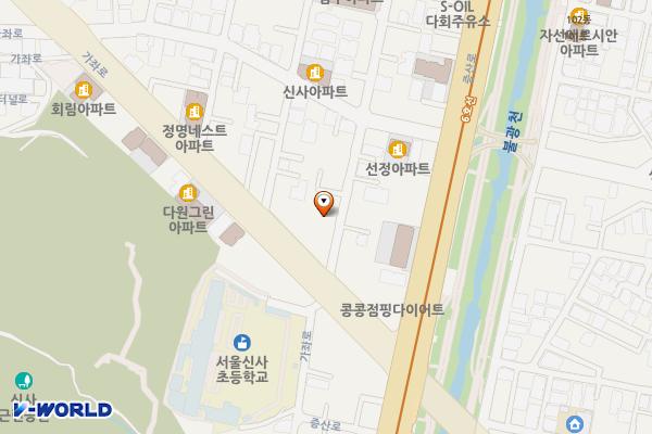 지체장애인협회 지회 화장실 위치 지도 — 서울특별시 은평구 가좌로 276-9 (신사동)