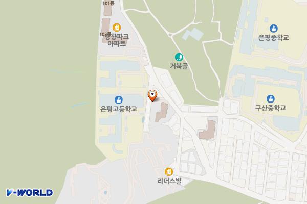 구현초마을마당 공중화장실 위치 지도 — 서울특별시 은평구 갈현로15길 45, 구현초마을마당 공중화장실 (구산동)