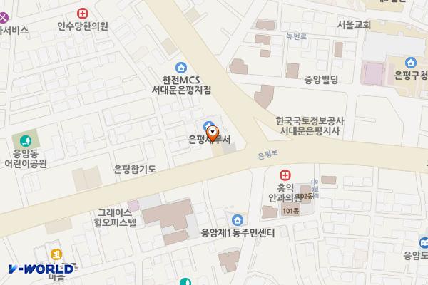 응암지구대 화장실 위치 지도 — 서울특별시 은평구 은평로 171