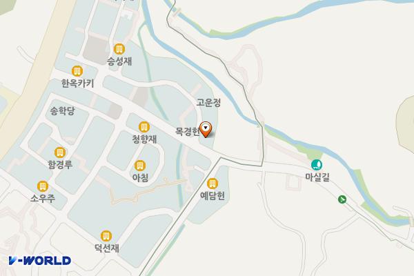 셋이서문학관 화장실 위치 지도 — 서울특별시 은평구 진관길 23