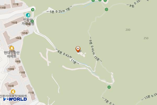 무궁화동산 화장실 위치 지도 — 서울특별시 서대문구 통일로34길 72-28