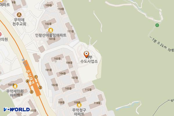 서부수도사업소 위치 지도 — 서울특별시 서대문구 통일로26길 41 2층