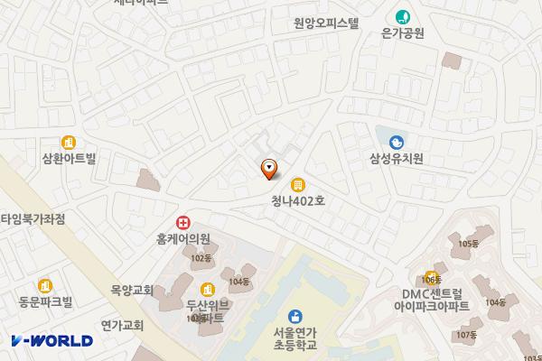 북가좌노인복지관 위치 지도 — 서울특별시 서대문구 증가로20길 43