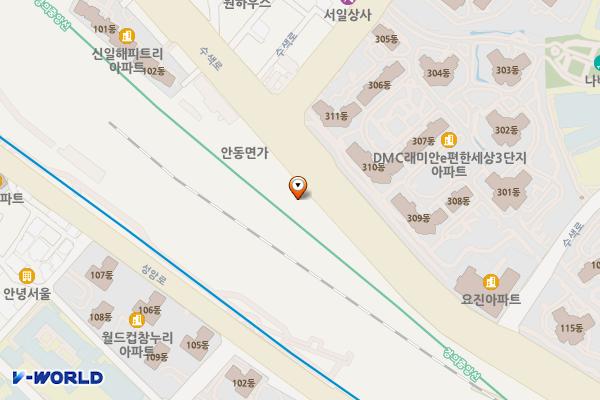 연일가스산업 화장실 위치 지도 — 서울특별시 서대문구 수색로 123