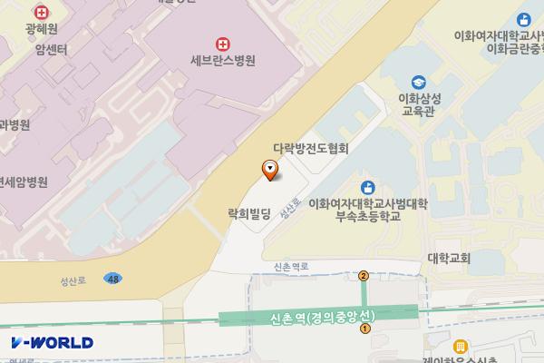 행촌제2주유소 화장실 위치 지도 — 서울특별시 서대문구 성산로 490