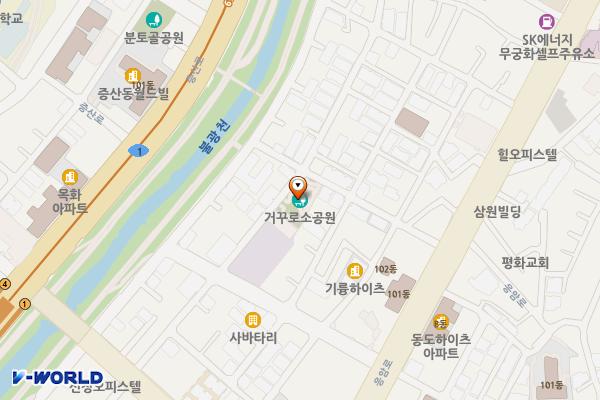 서대문형무소역사관 위치 지도 — 서울특별시 서대문구 통일로 251