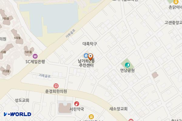 남가좌새롬어린이도서관 위치 지도 — 서울특별시 서대문구 증가로10길 16-15